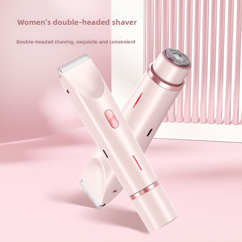 Double-Head USB Hair Removal Shaver